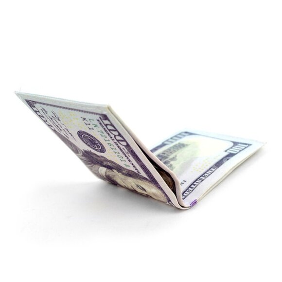 Hundred Dollar Wallet $100 Bill Print- Bi-Fold Style - NWT - Gift Idea - Picture 6 of 8